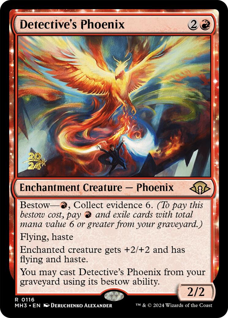 Detective's Phoenix [Modern Horizons 3 Prerelese Promos] | Good Games Modbury