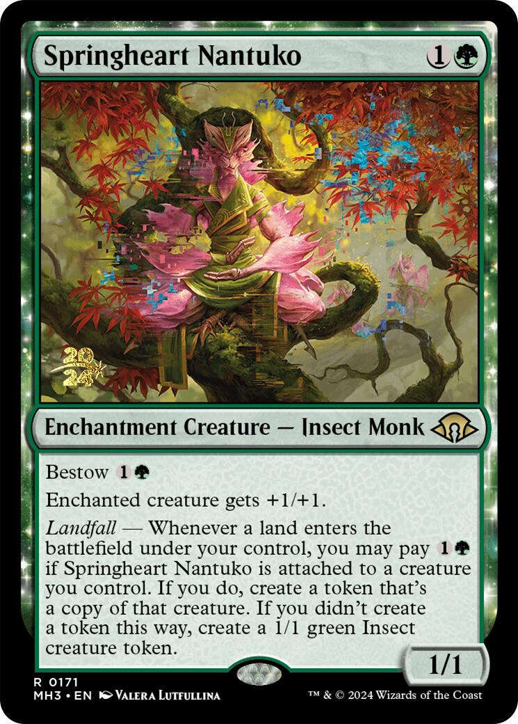 Springheart Nantuko [Modern Horizons 3 Prerelese Promos] | Good Games Modbury