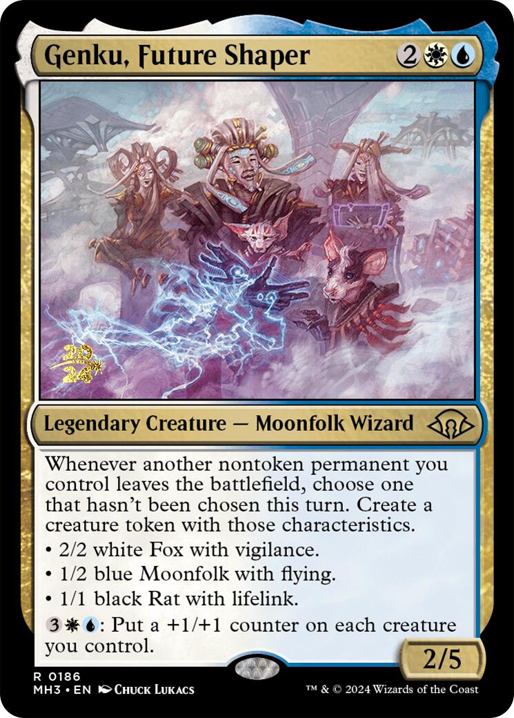 Genku, Future Shaper [Modern Horizons 3 Prerelese Promos] | Good Games Modbury