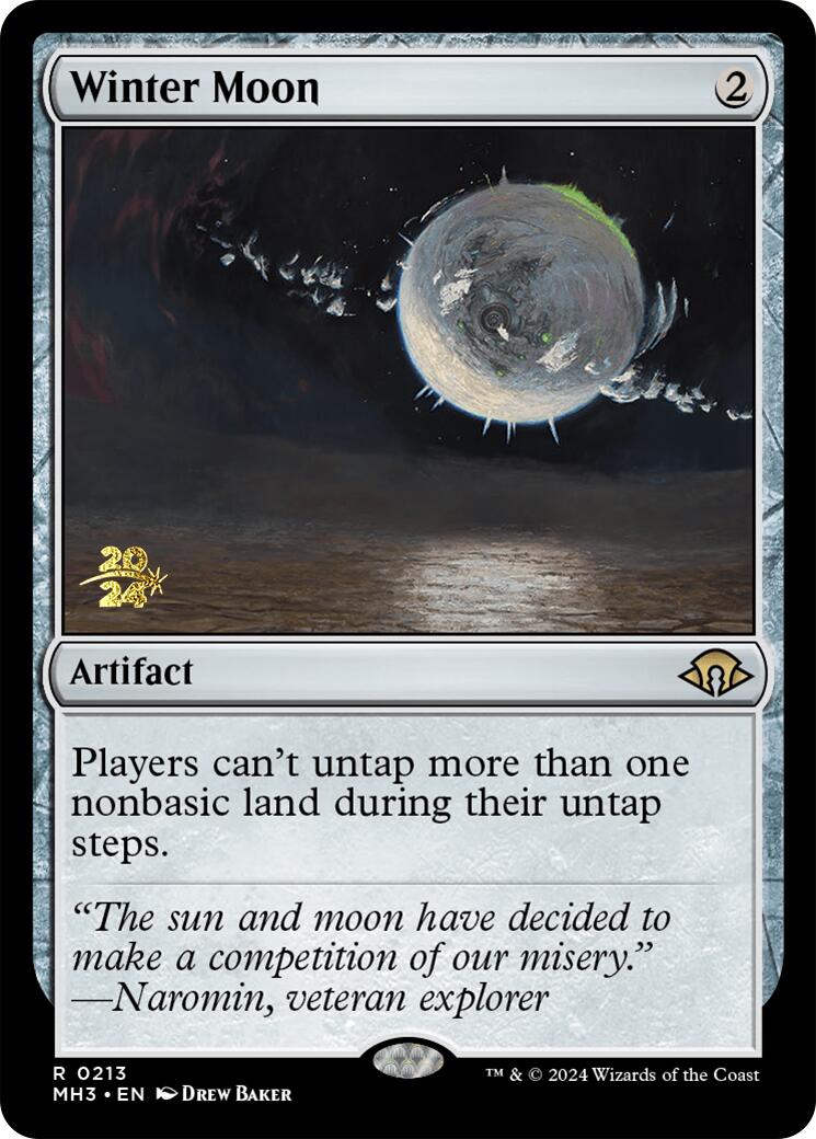 Winter Moon [Modern Horizons 3 Prerelese Promos] | Good Games Modbury