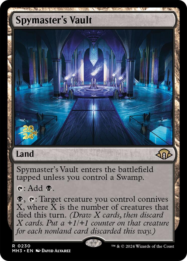 Spymaster's Vault [Modern Horizons 3 Prerelese Promos] | Good Games Modbury