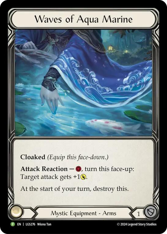 Waves of Aqua Marine [LGS276] (Promo)  Rainbow Foil | Good Games Modbury