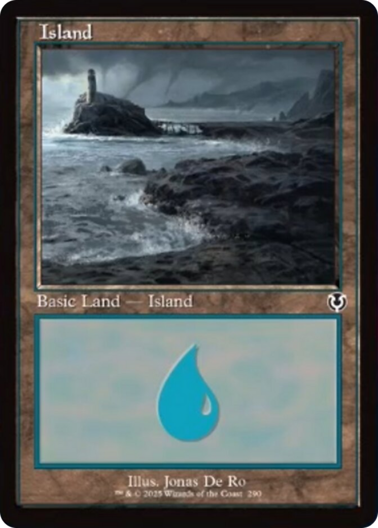 Island (290) (Retro Frame) [Innistrad Remastered] | Good Games Modbury