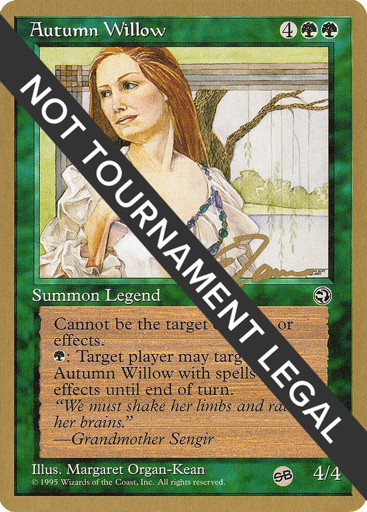 Autumn Willow 1996 Eric Tam HML SB et83sb/308 (World Championship Decks)  | Good Games Modbury