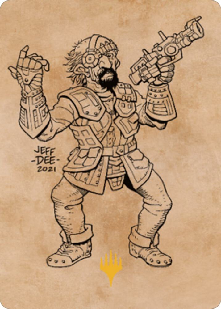 Jan Jansen Chaos Crafter Art Card Gold Stamped 66 (Art Series: Commander Legends: Battle for Baldur's Gate)  | Good Games Modbury