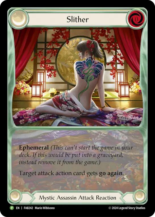 Slither [FAB242] (Promo)  Cold Foil | Good Games Modbury