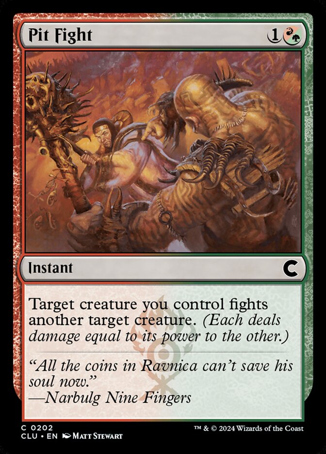 Pit Fight 202/284 (Ravnica: Clue Edition)  | Good Games Modbury