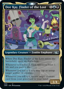 Dee Kay Finder of the Lost Showcase 259/244 (Unfinity)  - Foil | Good Games Modbury