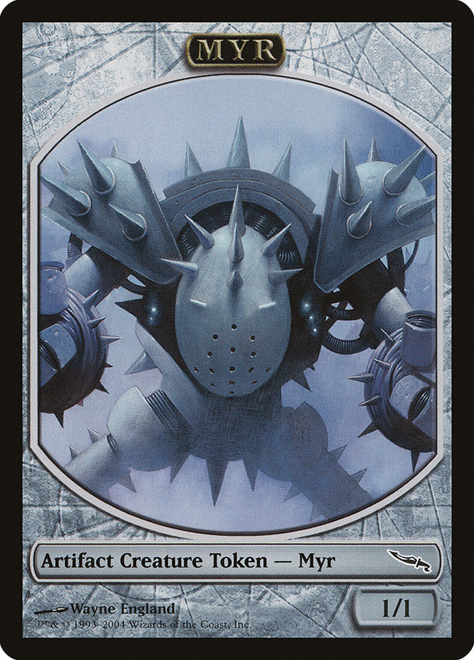 Myr Token [Magic Player Rewards 2004] | Good Games Modbury
