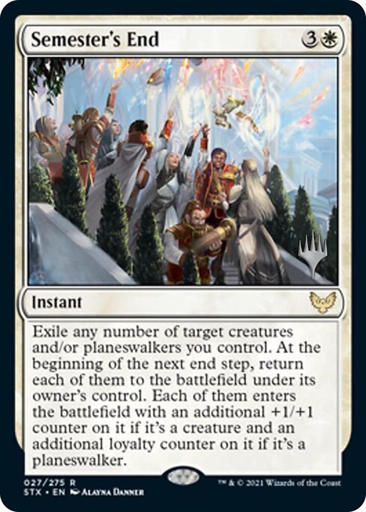 Semesters End 27p/180 (Promo Pack: Strixhaven)  - Foil | Good Games Modbury