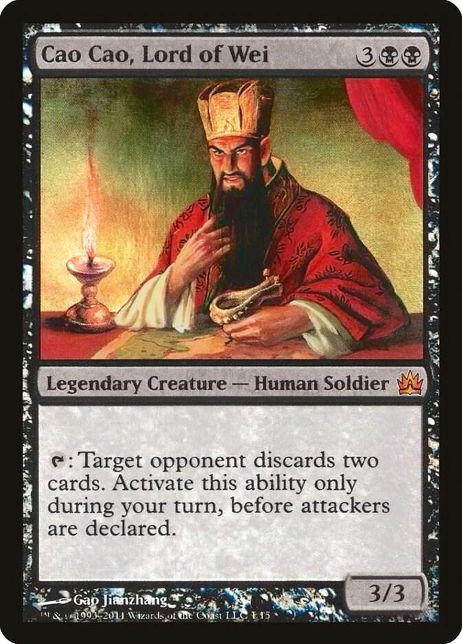 Cao Cao, Lord of Wei 1/15 (From the Vault: Legends)  - Foil | Good Games Modbury