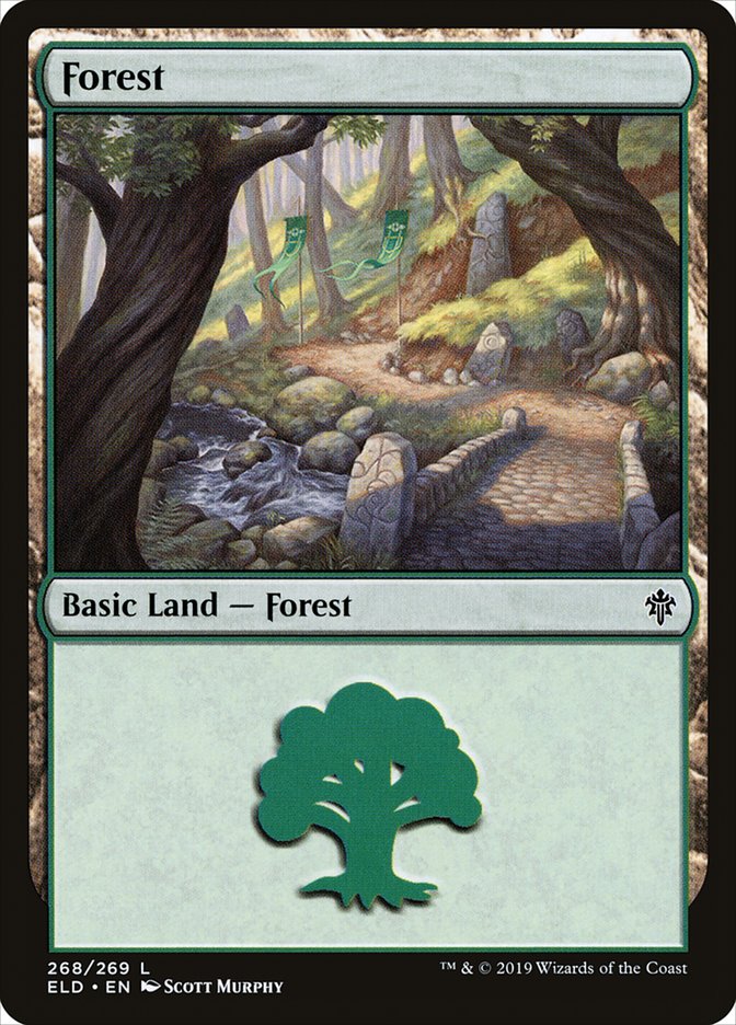 Forest (268) [Throne of Eldraine] | Good Games Modbury