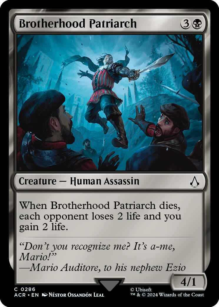 Brotherhood Patriarch [Assassin's Creed] | Good Games Modbury