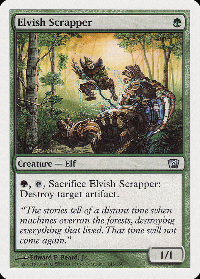Elvish Scrapper 245/350 (8th Edition)  | Good Games Modbury