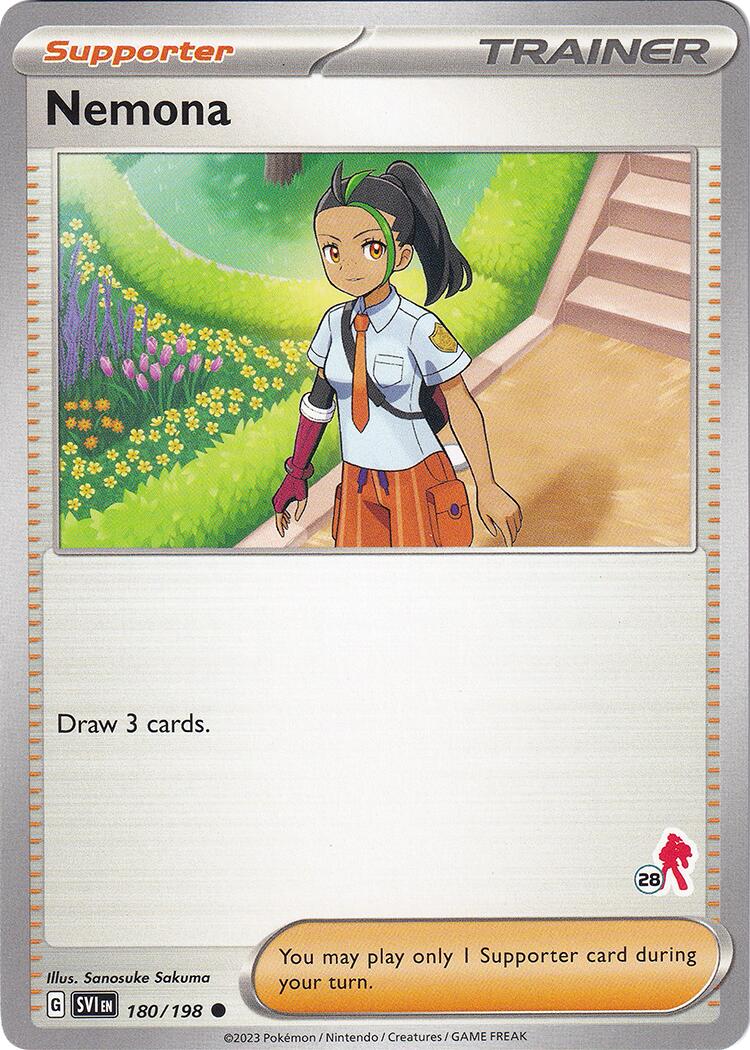 Nemona (180/198) (Armarouge Stamp #28) [Battle Academy 2024] | Good Games Modbury