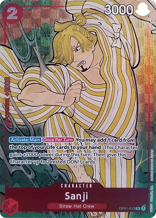 Sanji (English Version 1st Anniversary Set) [One Piece Promotion Cards] | Good Games Modbury