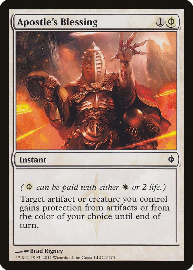 Apostle's Blessing 2/175 (New Phyrexia)  - Foil | Good Games Modbury