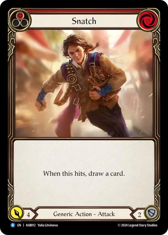 Snatch (Red) [ASB012] (Armory Deck: Boltyn) | Good Games Modbury
