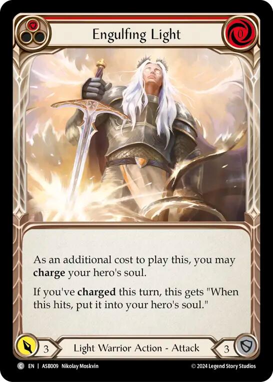 Engulfing Light (Red) [ASB009] (Armory Deck: Boltyn) | Good Games Modbury