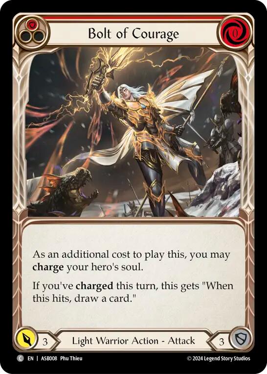 Bolt of Courage (Red) [ASB008] (Armory Deck: Boltyn) | Good Games Modbury