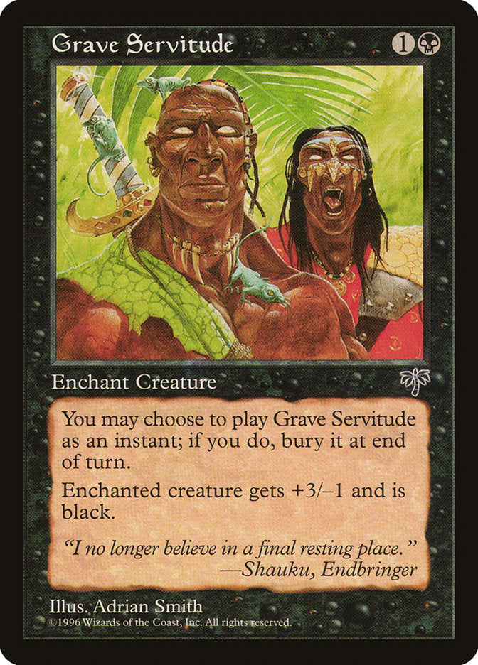 Grave Servitude 126/350 (Mirage)  | Good Games Modbury