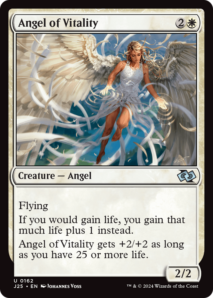 Angel of Vitality [Foundations Jumpstart] | Good Games Modbury