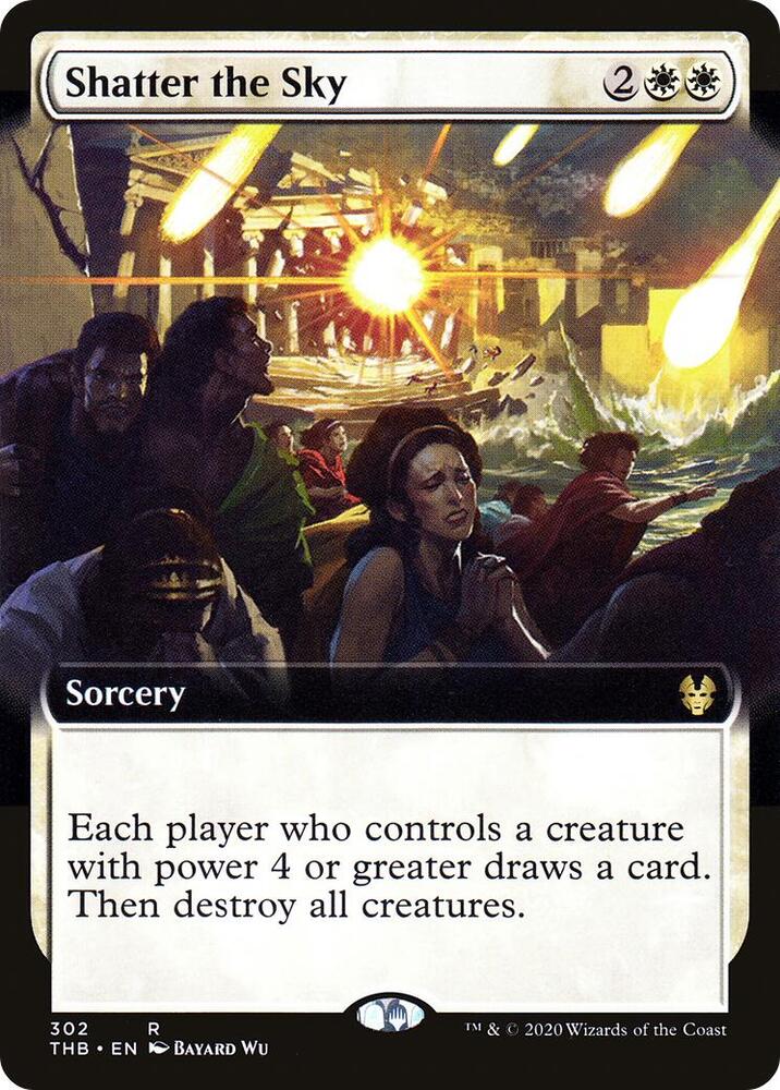 Shatter the Sky 302/254 (Theros Beyond Death)  - Extended Art | Good Games Modbury