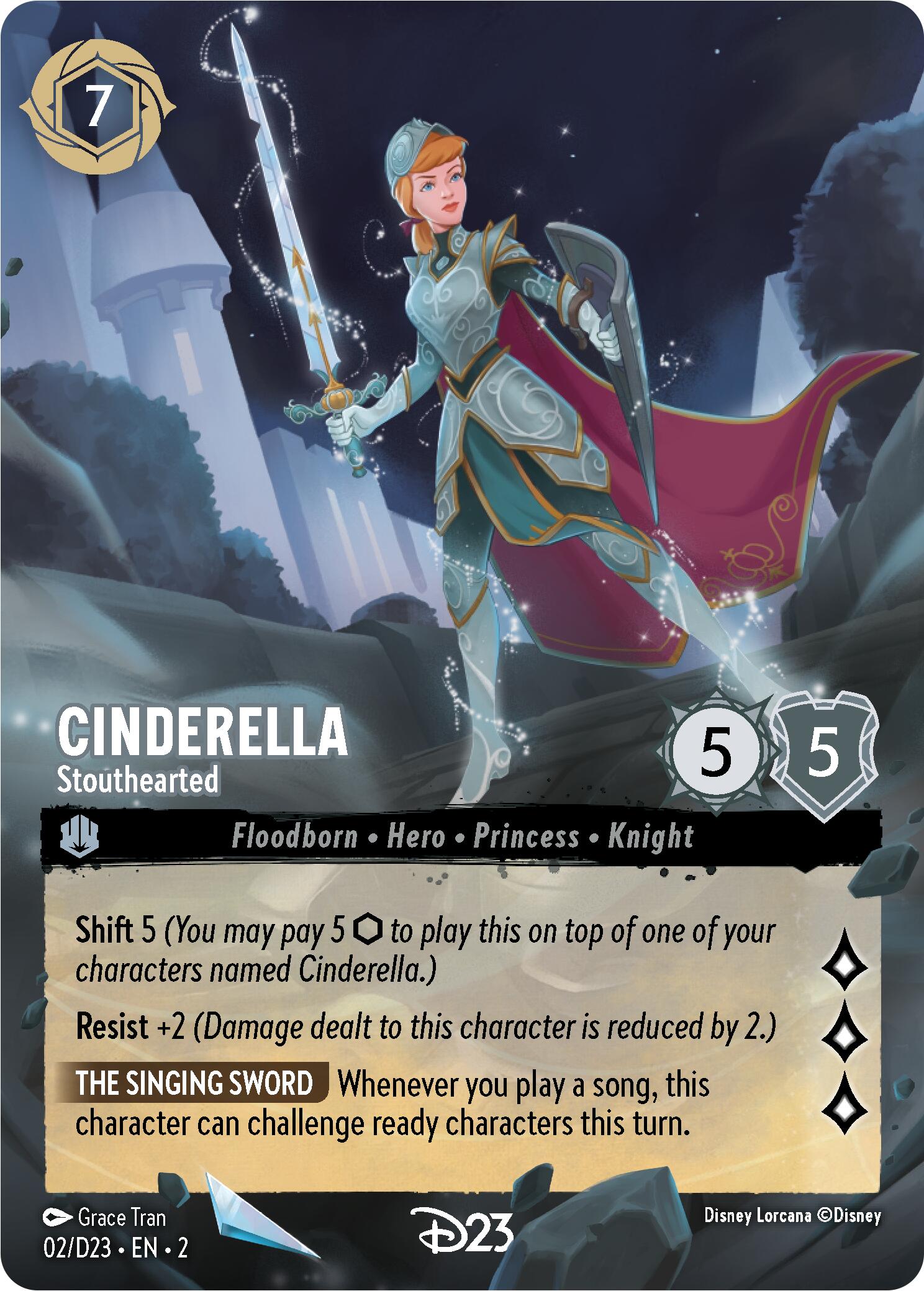 Cinderella - Stouthearted (2) [D23 Promos] | Good Games Modbury