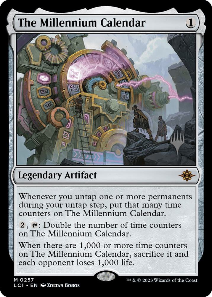 The Millennium Calendar 257p/138 (Promo Pack: The Lost Caverns of Ixalan)  - Foil | Good Games Modbury