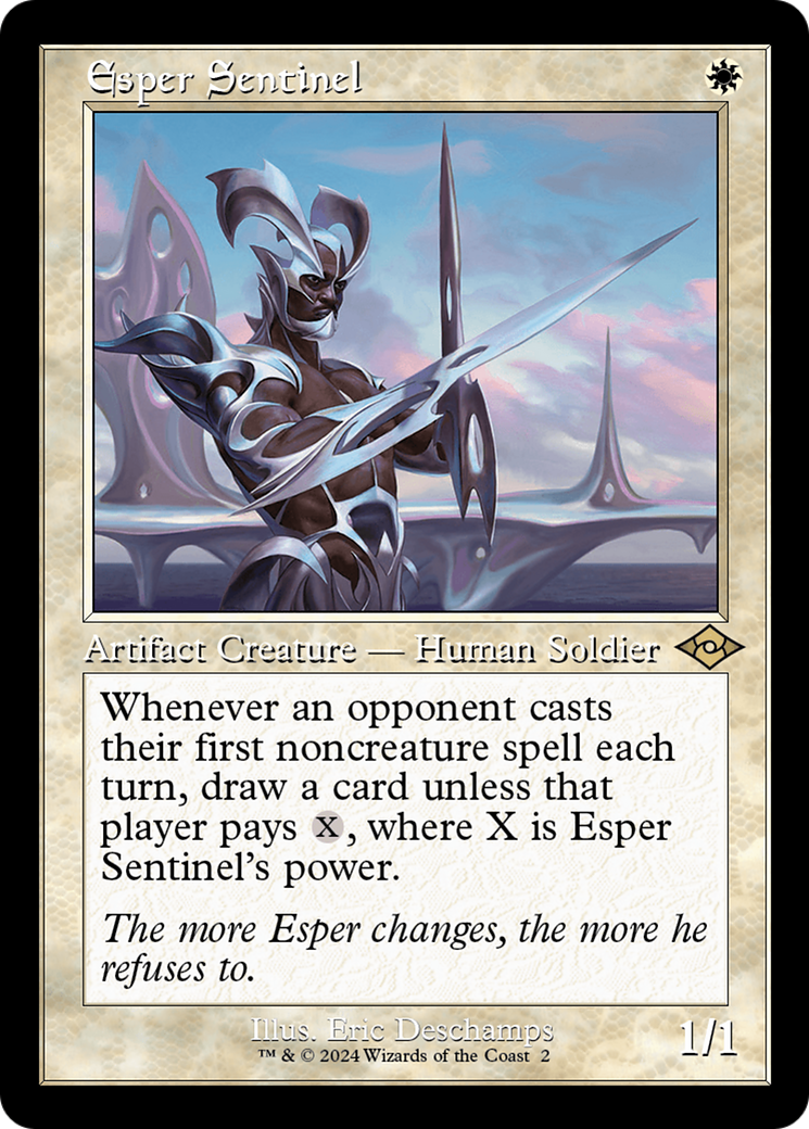 Esper Sentinel (Retro) [Modern Horizons 3] | Good Games Modbury