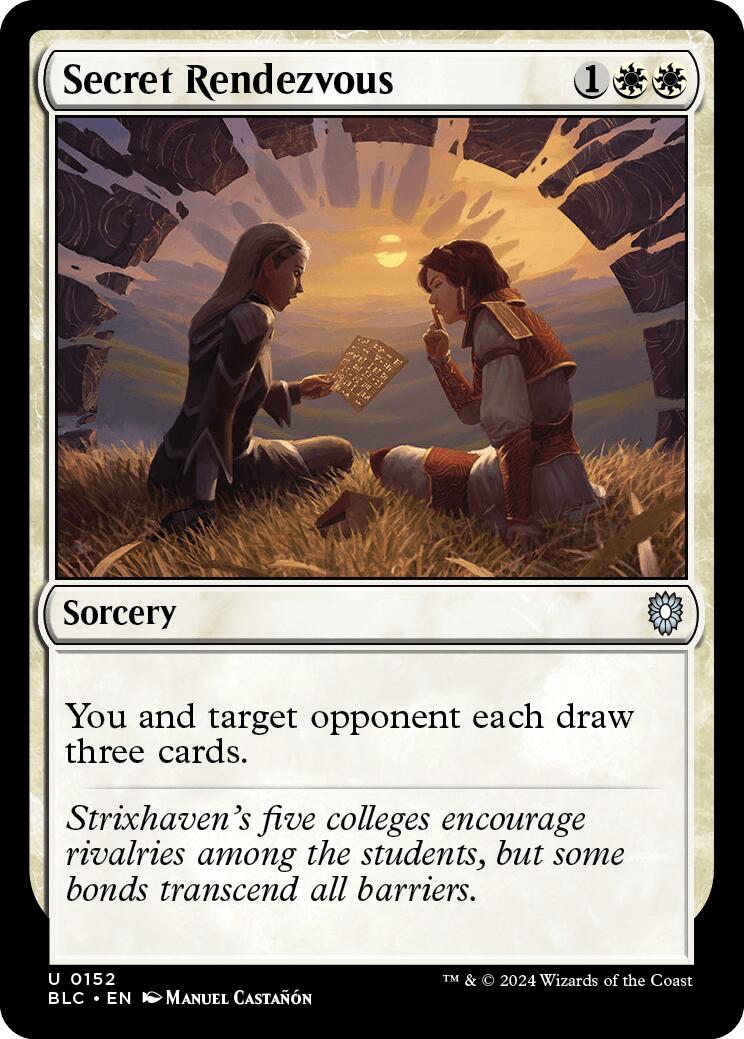 Secret Rendezvous [Bloomburrow Commander] | Good Games Modbury