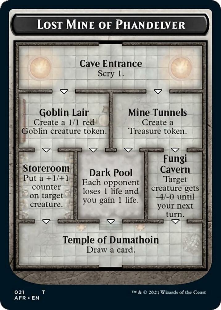 Lost Mine of Phandelver Token AFR 21 (Oversize Cards)  | Good Games Modbury