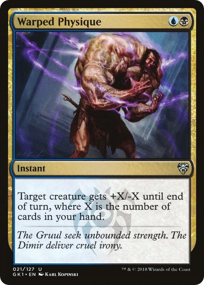 Warped Physique 21/127 (Guilds of Ravnica: Guild Kits)  | Good Games Modbury