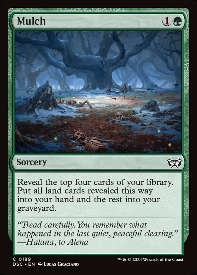 Mulch 189/40 (Commander: Duskmourn: House of Horror)  | Good Games Modbury