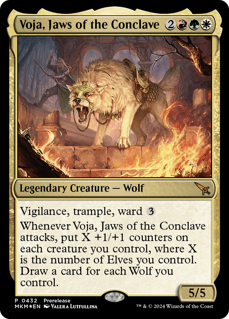 Voja, Jaws of the Conclave [Murders at Karlov Manor Prerelease Promos] | Good Games Modbury