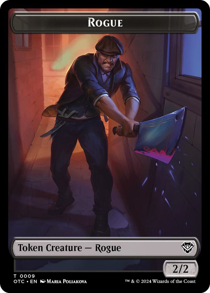 Rogue The Monarch Double Sided Token 9 // 29 (Commander: Outlaws of Thunder Junction)  | Good Games Modbury