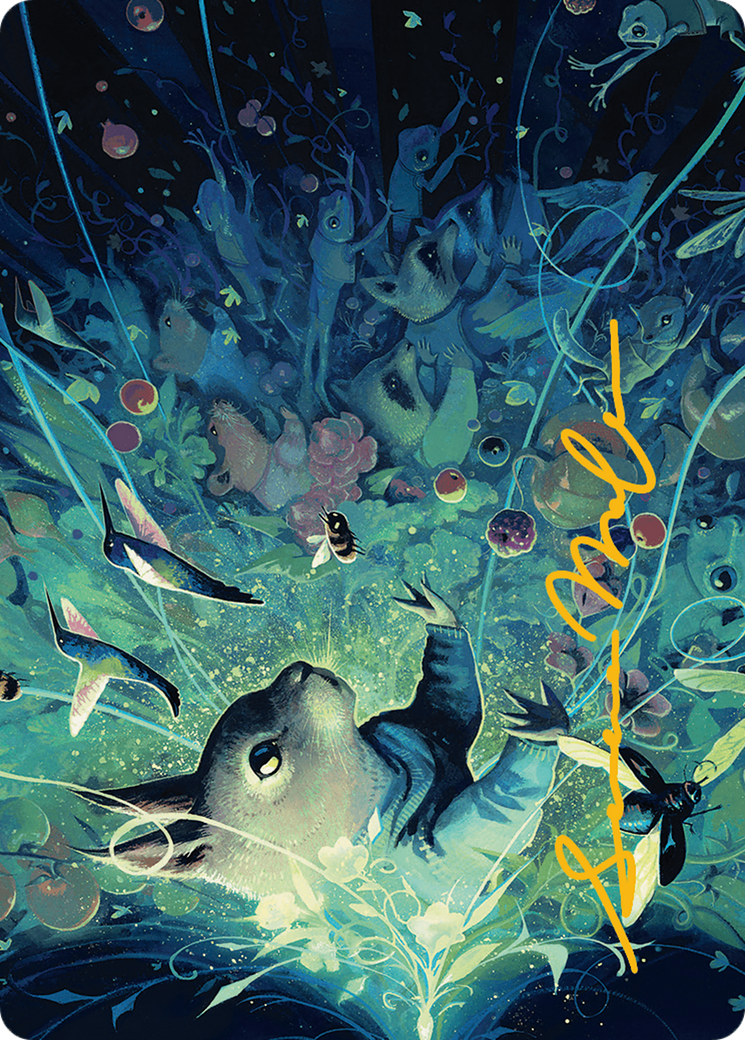 For the Common Good Art Card (22/54) (Gold-Stamped Signature) [Bloomburrow Art Series] | Good Games Modbury