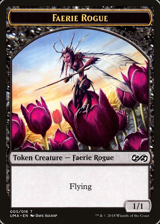 Faerie Rogue Token [Ultimate Masters Tokens] | Good Games Modbury