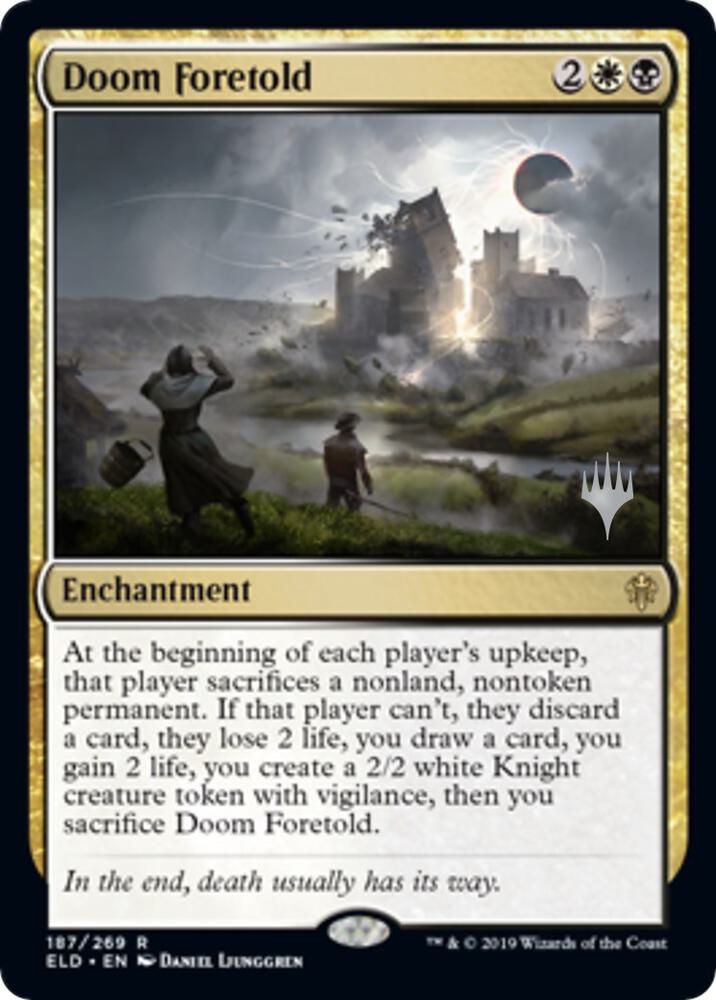 Doom Foretold 187 (Promo Pack: Throne of Eldraine)  | Good Games Modbury