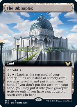 The Biblioplex Extended Art 359/275 (Strixhaven: School of Mages)  | Good Games Modbury