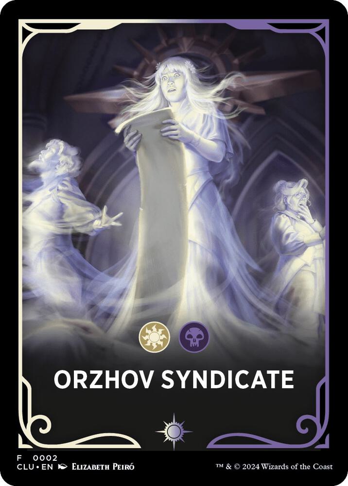 Orzhov Syndicate Theme Card 2 (Ravnica: Clue Edition)  | Good Games Modbury