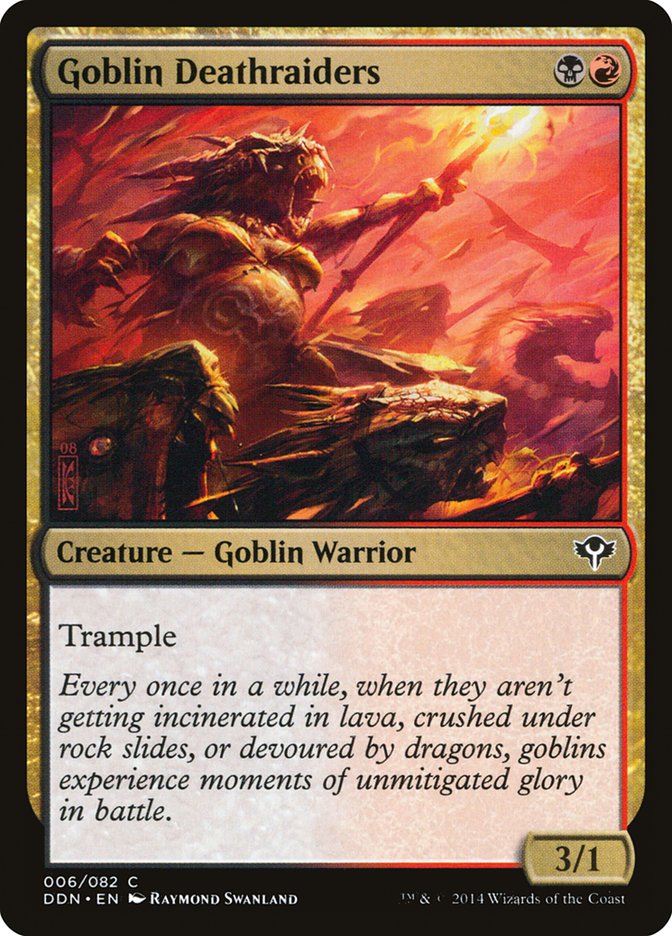 Goblin Deathraiders 6/82 (Duel Decks: Speed vs. Cunning)  | Good Games Modbury