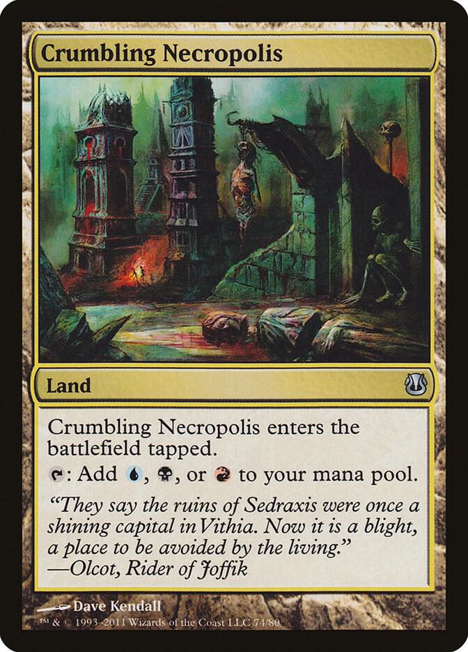 Crumbling Necropolis 74/80 (Duel Decks: Ajani vs. Nicol Bolas)  | Good Games Modbury