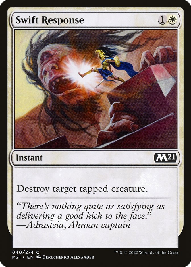 Swift Response [Core Set 2021] | Good Games Modbury