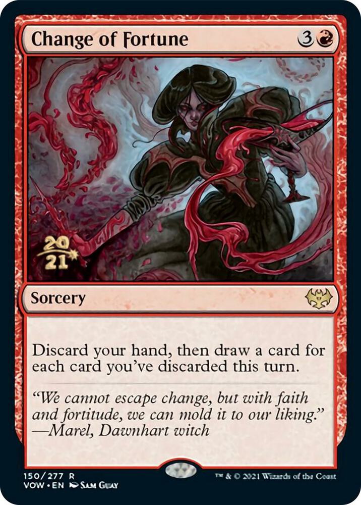 Change of Fortune 150s/137 (Prerelease Cards)  - Foil | Good Games Modbury