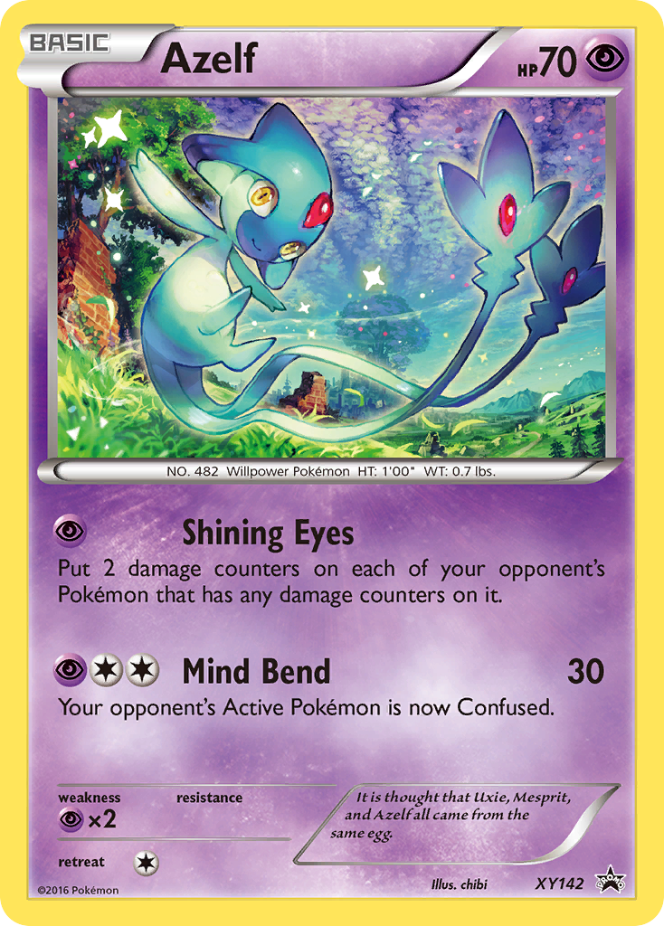 Azelf (XY142) [XY: Black Star Promos] | Good Games Modbury