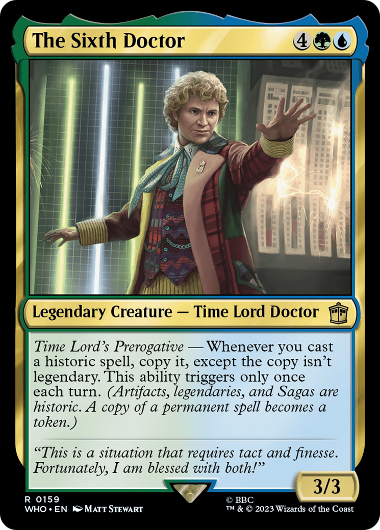 The Sixth Doctor [Doctor Who] | Good Games Modbury