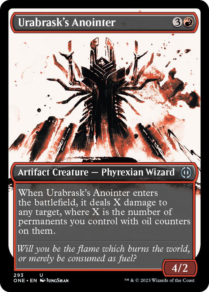 Urabrask's Anointer 293/271 (Phyrexia: All Will Be One)  - Showcase Foil | Good Games Modbury