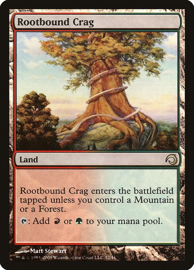 Rootbound Crag 32/41 (Premium Deck Series: Slivers)  - Foil | Good Games Modbury
