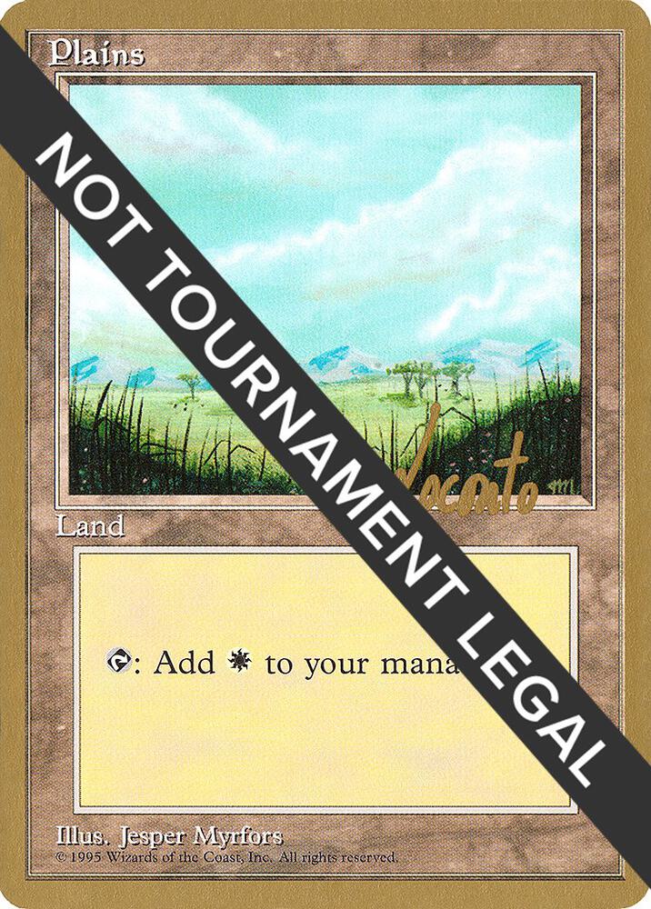 Plains B 1996 Michael Loconto 4ED ml365/308 (World Championship Decks)  | Good Games Modbury